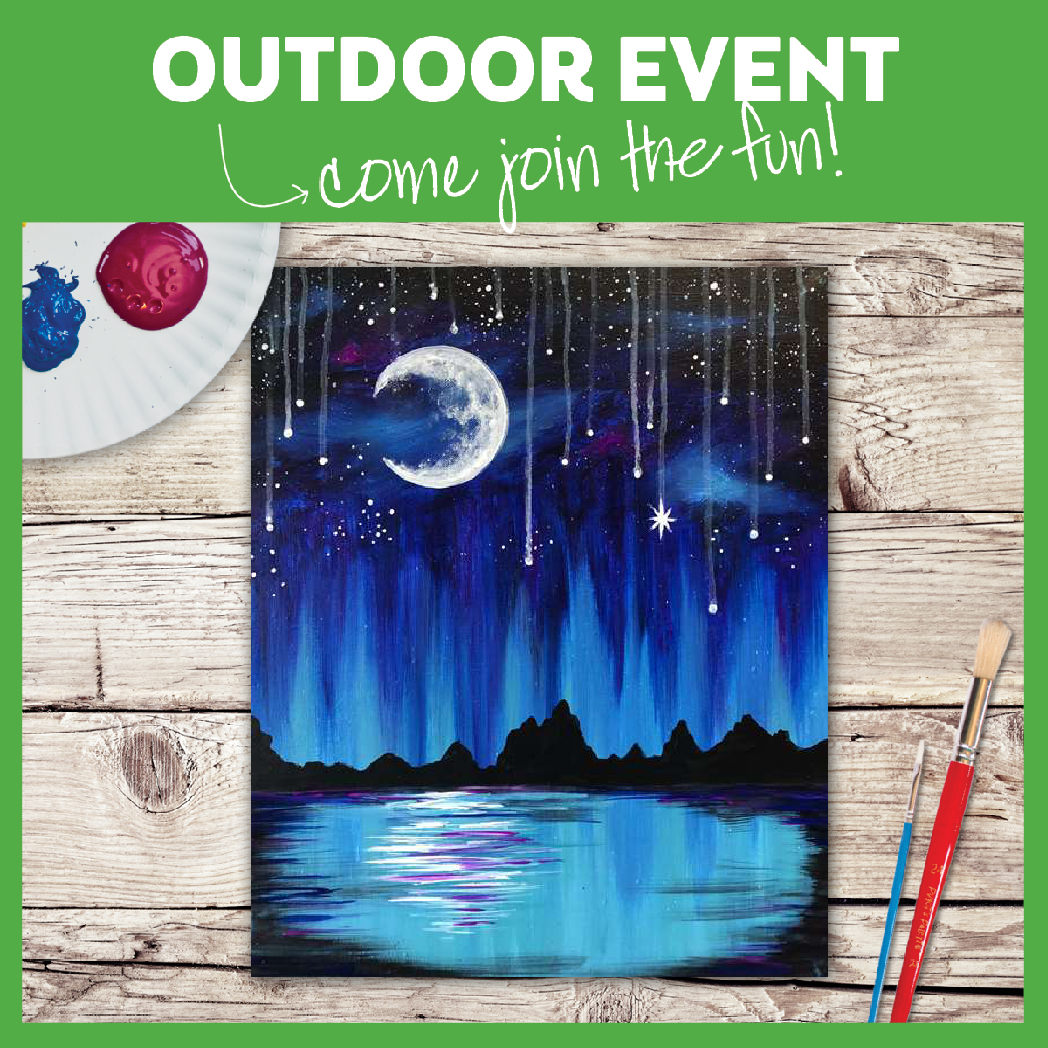 Paint on the Patio!